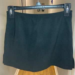 Girls 12 Black Skirt w/Shorts